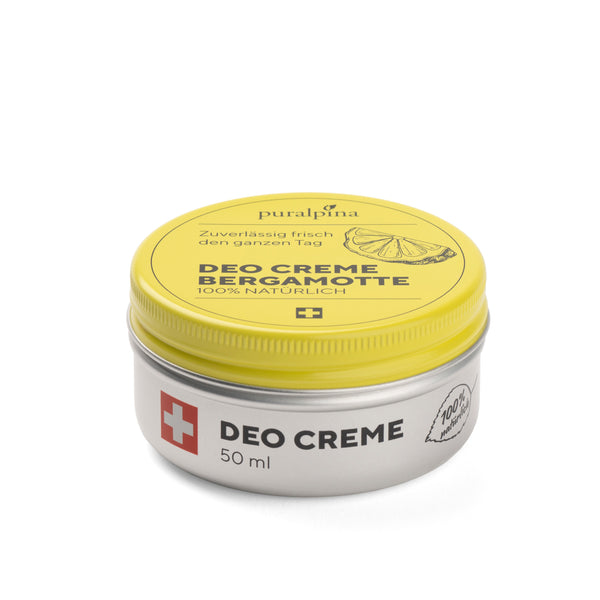 Crème déodorante bergamote