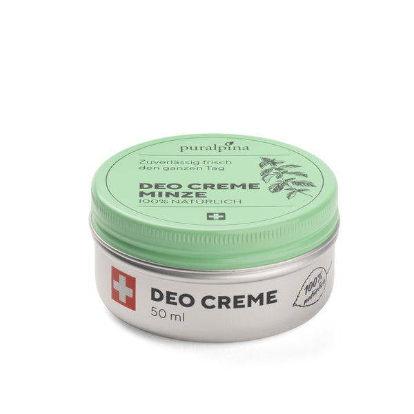 Crème déodorante menthe